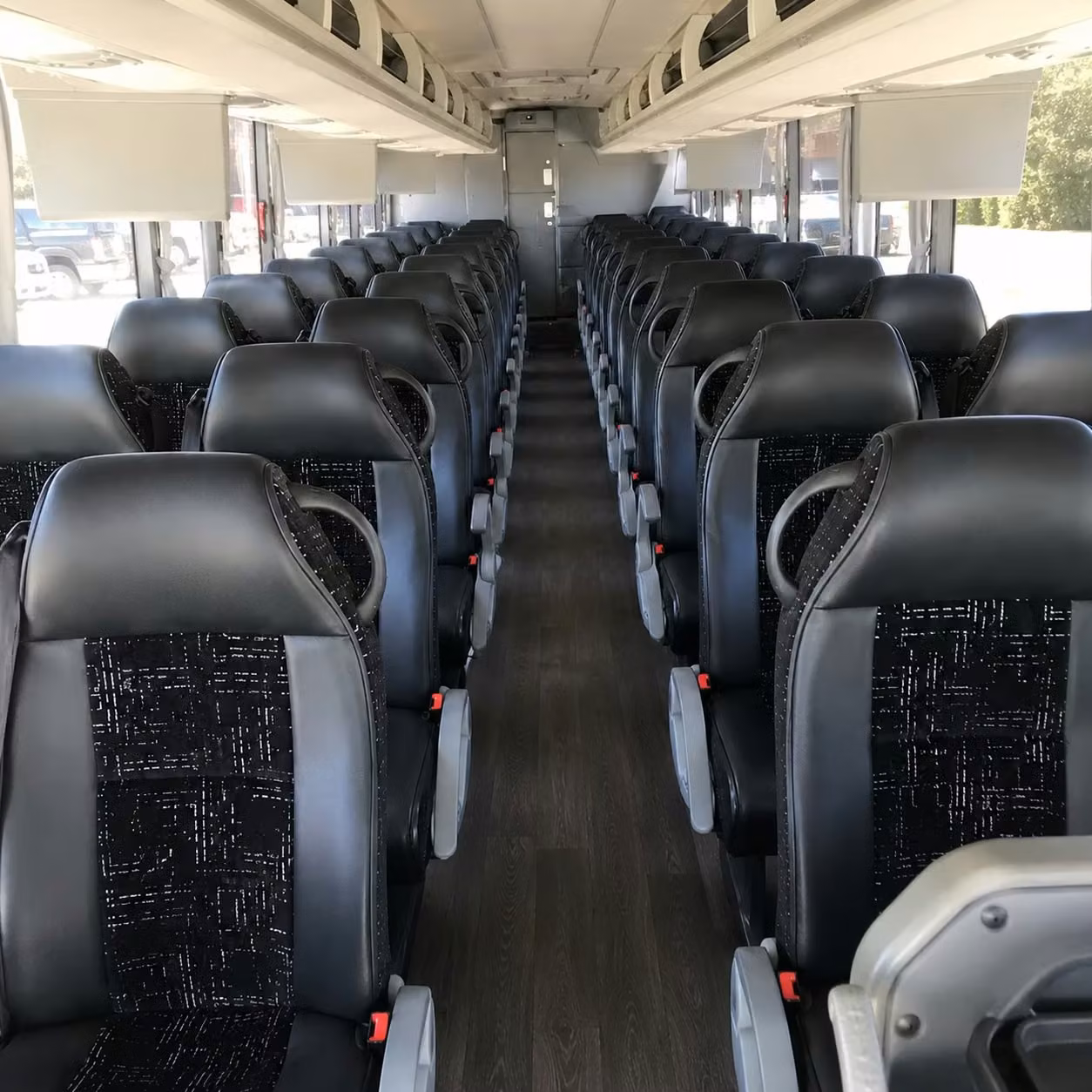 spokane charter bus rental inside